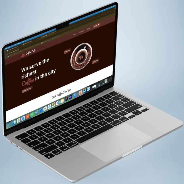 Coffee Cafe Web Page