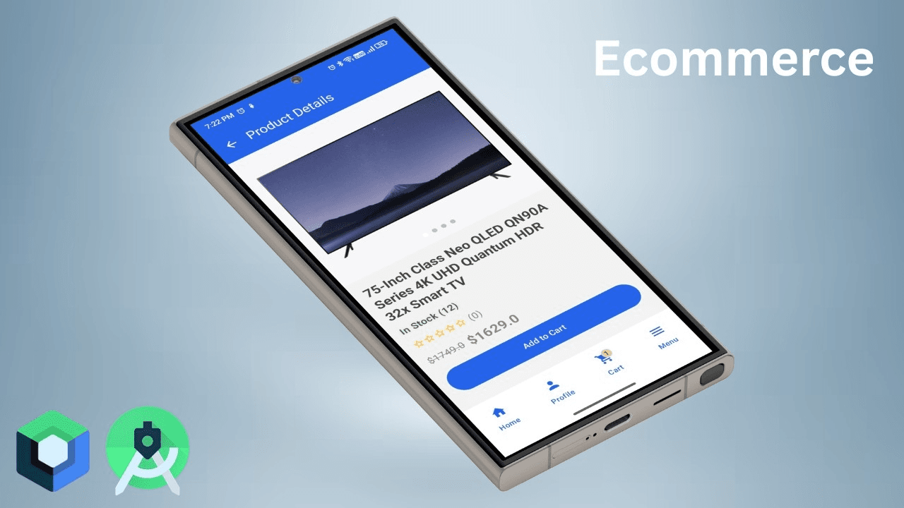 Ecommerce Android App Using Kotlin and Jetpack Compose